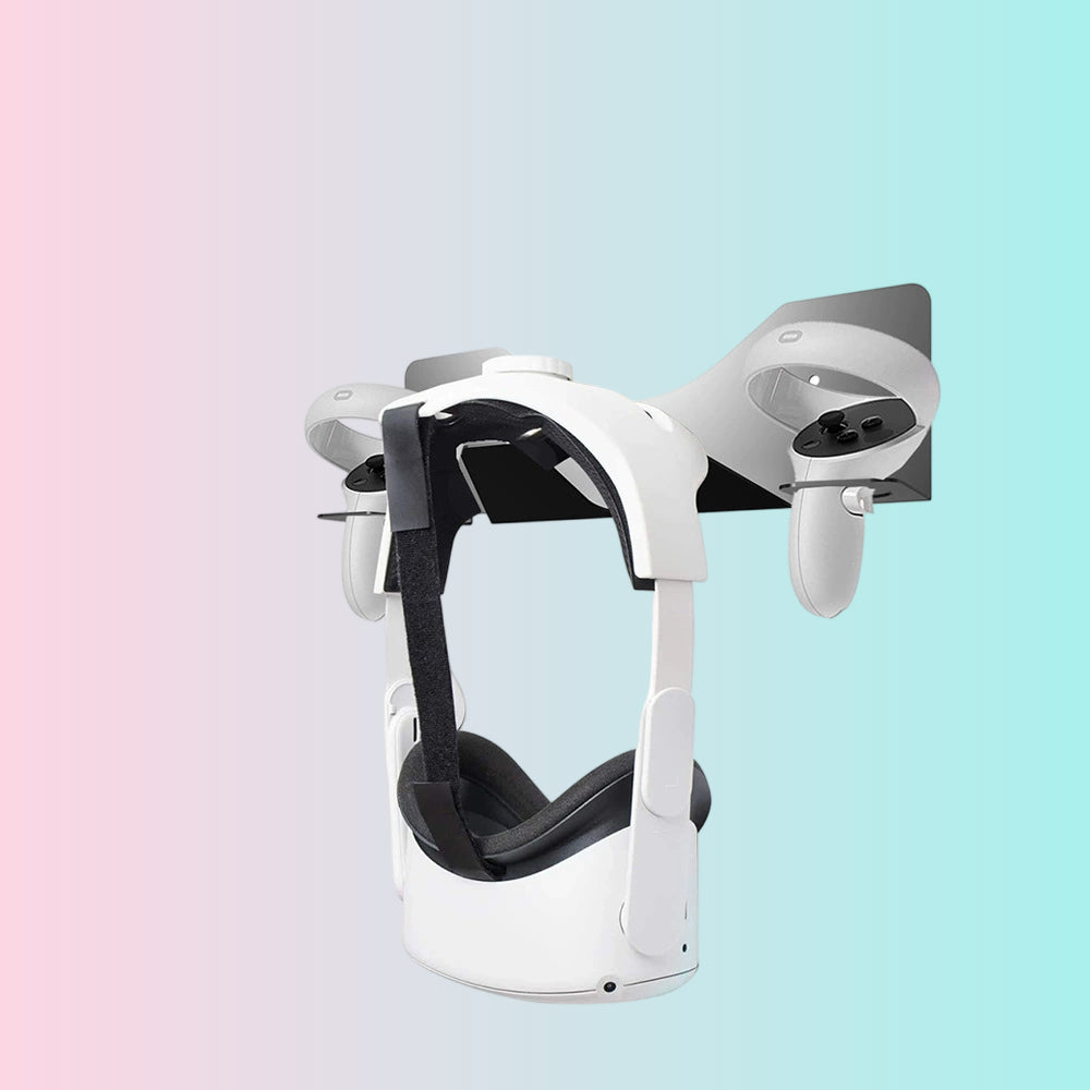 Soporte de pared Quest para auriculares de realidad virtual_Gancho para auriculares de PC/VR
