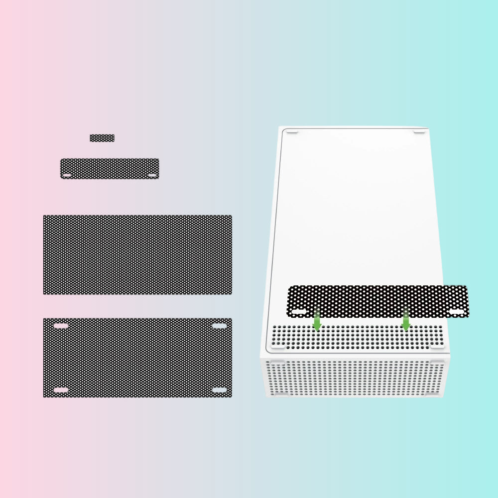 Juego de filtros y tapones antipolvo para consola Xbox Series S TYX-0669
