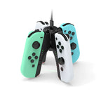 Switch OLED Left and Right Controller 4-in-1 Charging Dock, NSj-con Mini Controller 4-Port Charger TNS-1180