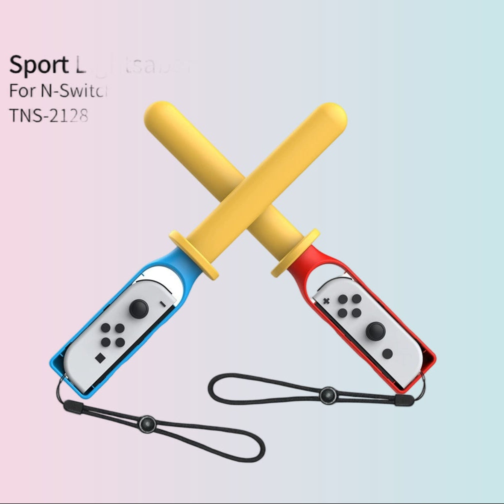 Agarres de esgrima para el Switch Mini Controller: agarres de sable de luz para los controles izquierdo y derecho de Switch OLED (paquete de 2)2128