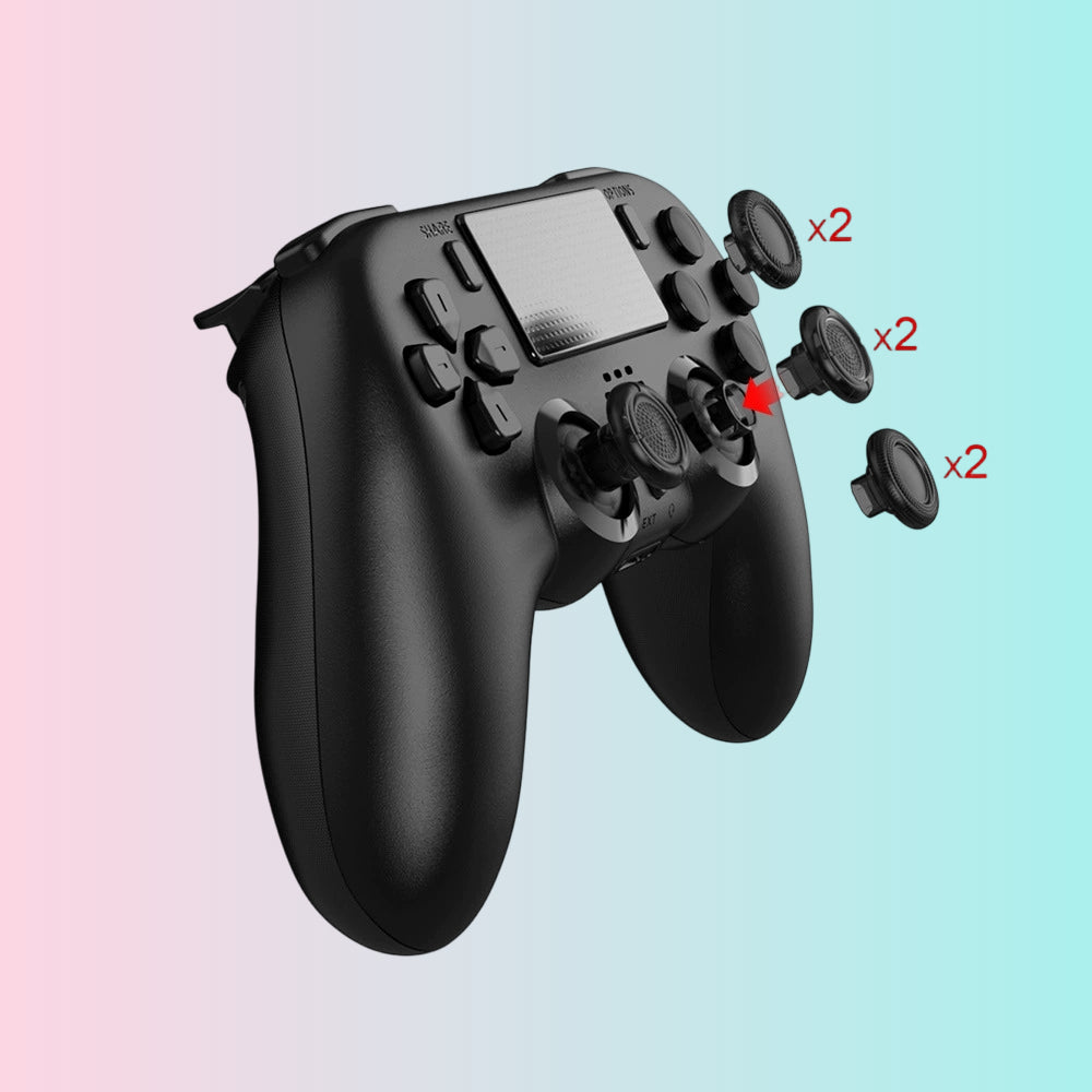 Controlador de juegos élite para consolas: juegos de disparos en primera persona, de lucha y más – Controlador inalámbrico Bluetooth