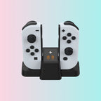 Switch OLED Mini Controller Charging Dock + Switch Controller Set with NFC Wake-Up Function and Indicator Lights tns-1191
