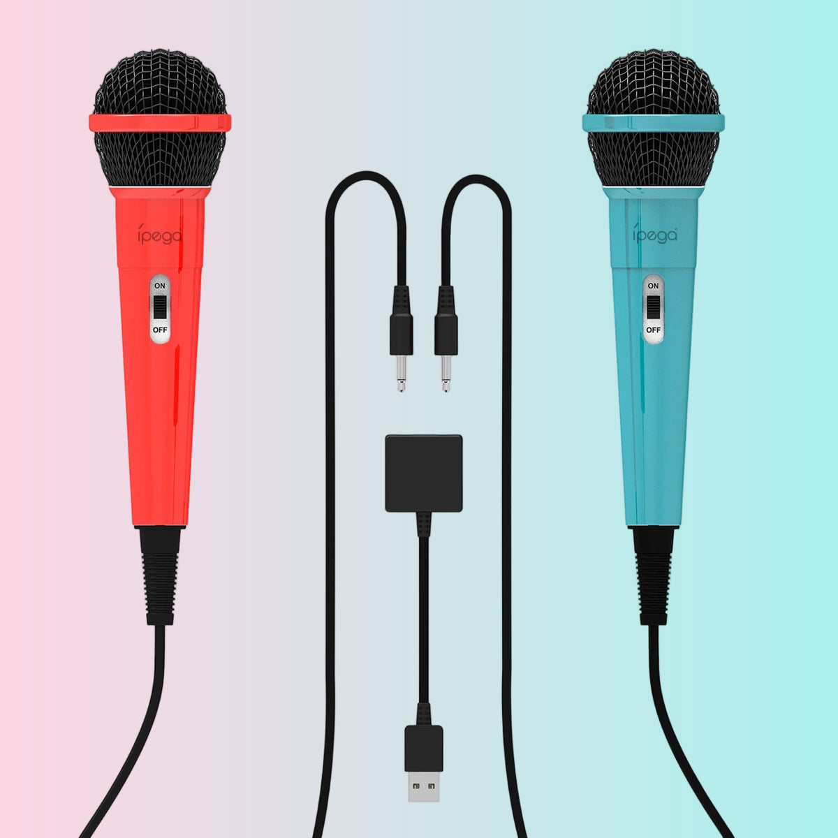 Micrófono con cable de doble usuario para PS5, micrófono para Switch, micrófono para P4, micrófono para Xbox One, PG-SW089