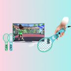 Switch Controller Motion-Sensing Lightsaber + Sports Straps + Tennis Racket + Wrist Straps—7-in-1 Sports Set TNS-2123