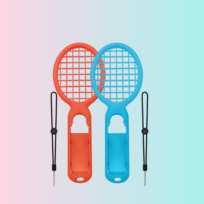 Paquete de control de movimiento para Switch Sports: control 10 en 1, correas para la muñeca, sable de luz y raqueta de tenis – HBS-477