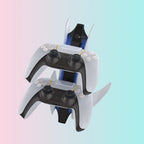 PS5 Dual-Charger for Controllers (Airplane-Style) – PS5 Wireless Controller Charging Dock with Blue Light TP5-0557