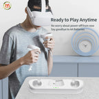 Oculus Quest 2 VR Headset Controller Magnetic Charging Dock with Battery Kit_JYS-OC006