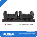 PS4_SLIM_PRO All-in-One Cooling Fan Stand + Disc Holder + Dual Controller Charger with LED Light_-_Alibaba