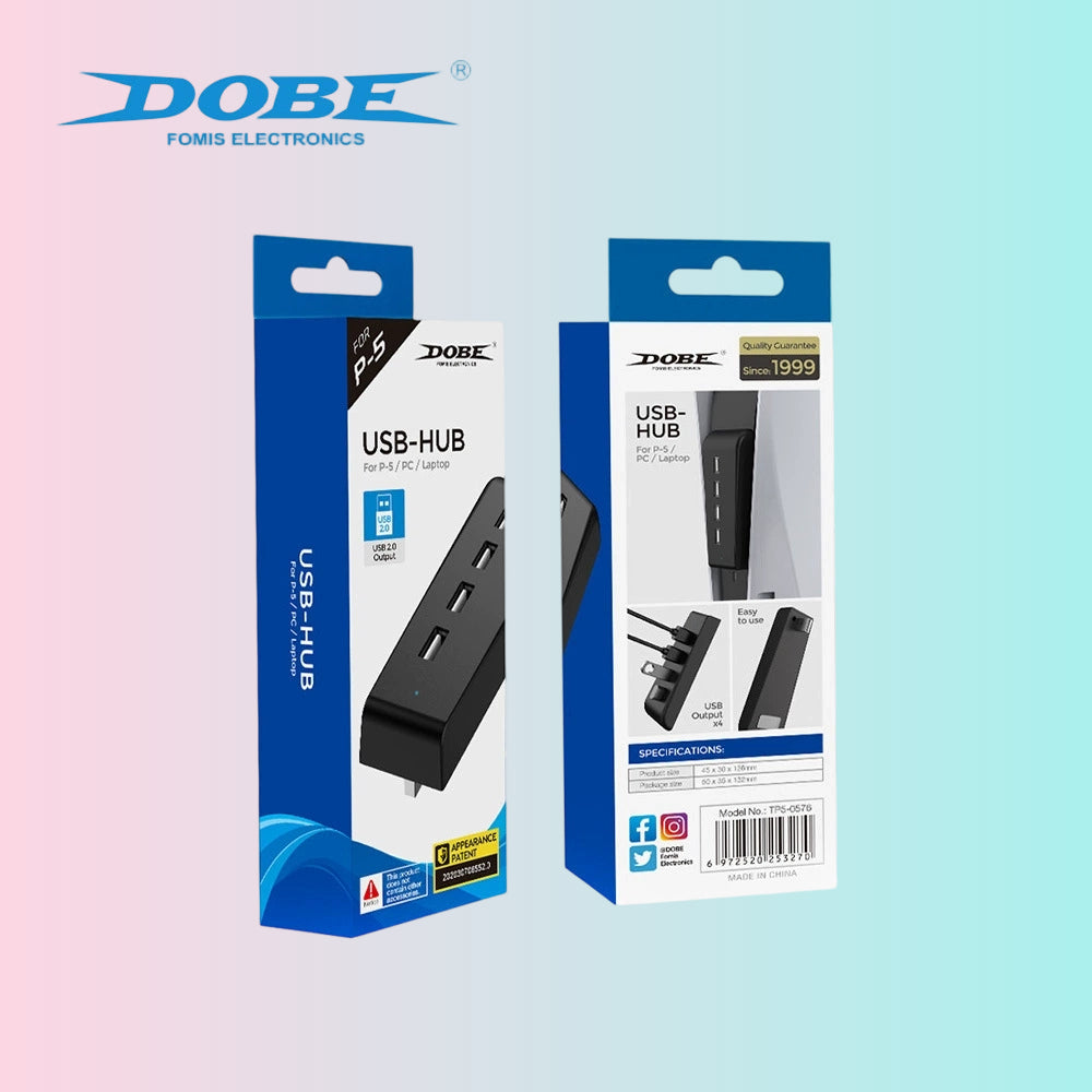 Adaptador HUB_Divisor 1 a 4_Adaptador USB PS5_Extensor USB PS5