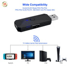 P4_switch_PC and PS3 (Wired + Bluetooth) Controller Switch P4135