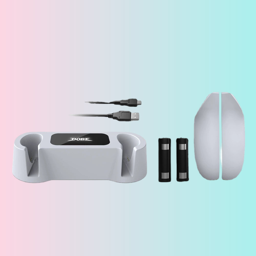 Cargador dual dedicado para controlador de VR Quest 2_Accesorio de carga rápida por contacto para controlador de VR para juegos-TY-18170