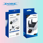 PS5 Wireless Controller Charging Stand P5 with Indicator Light, Dual Charger with Adapter and LED Light TP5-0506B