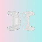 PS5 Controller Crystal Case | PC Transparent Split-Design Controller Protective Case | PS Controller Protective Cover KJH-P5-002
