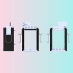 Multifunctional Storage and Charging Dock for Switch Console; Switch OLED Console Dock and Disc Storage Rack A35G7