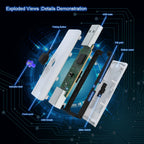 Universal Controller Adapter for PS5, PS4, Switch, PC, and PS3 - Supports Wired & Wireless Conversion JYS-P5119