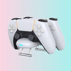 DOBE P5 Controller Charging Dock: P5 Dual-Controller Pin-Contact Charging Base TP5-2508