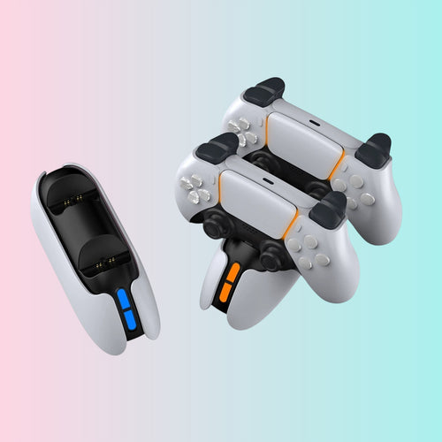 Base de carga doble para controles P5 con indicador LED (cargador de controles P5)