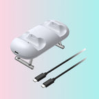 DOBE P5 Controller Charging Dock: P5 Dual-Controller Pin-Contact Charging Base TP5-2508