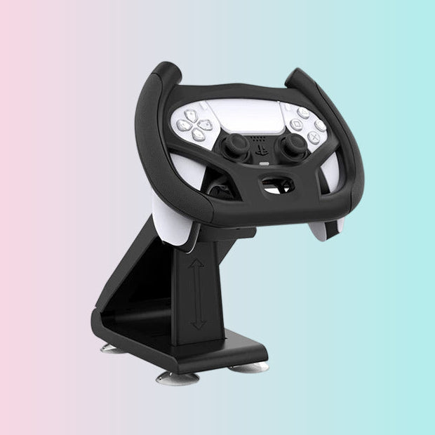 Soporte para volante de PS5 para mando P5_Soporte para volante de mando de PS5 con ventosa