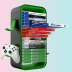 Xbox Multi-Functional PS5 Game Disc Holder / Compact Game Disc Storage Rack (Does Not Include Dual Charger) - KP06