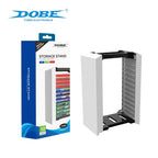Soporte para discos de PS5, estante de almacenamiento para Xbox One, estuche para discos de juegos de Switch, soporte para 12 discos 12-en-1 TP5-0520